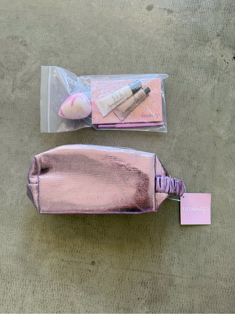 Ulta Beauty / 6pc Makeup Gift Set / Cosmetic Bag / Travel